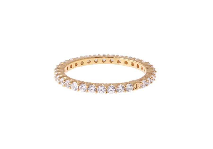 Accessories Judith Leiber | Micropave Eternity Ring Clear