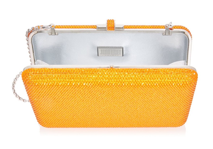 Handbags Judith Leiber | Classic Slim Slide Marigold