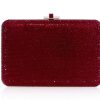 Handbags Judith Leiber | Classic Slim Slide Crimson