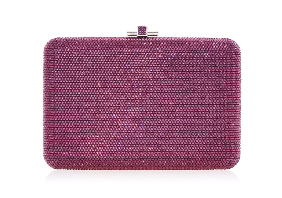 Handbags Judith Leiber | Classic Slim Slide Amethyst