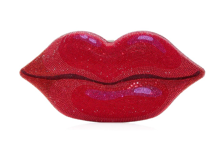 Handbags Judith Leiber | Hot Lips Red