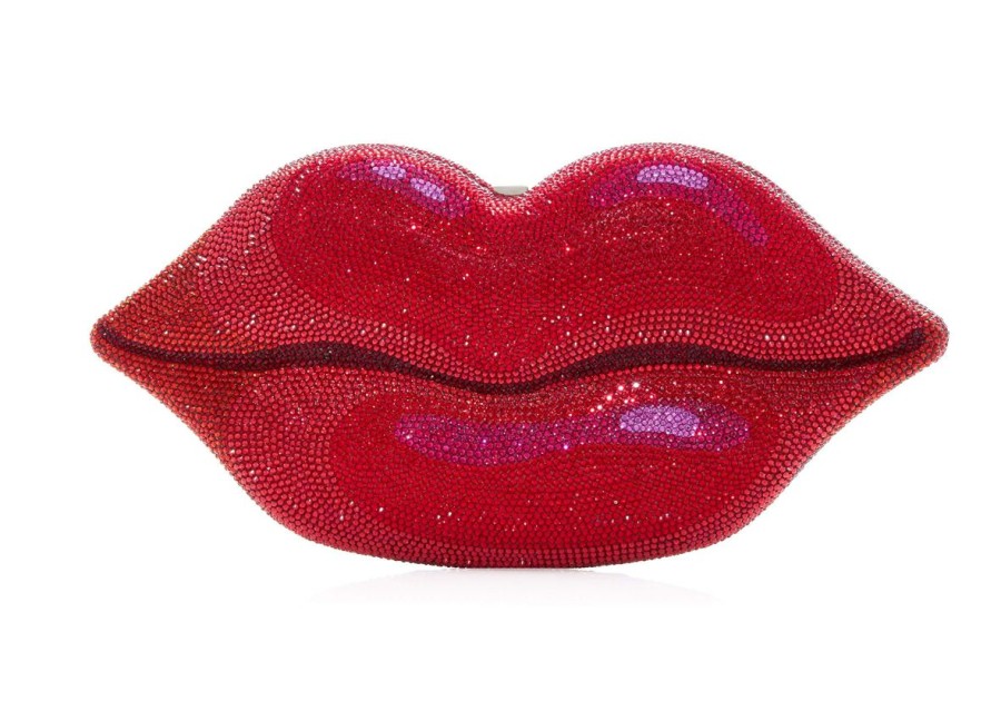 Handbags Judith Leiber | Hot Lips Red