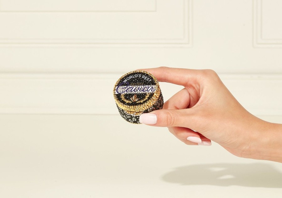 Accessories Judith Leiber | World'S Best Caviar Jar Miniature