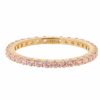 Accessories Judith Leiber | Micropave Eternity Ring Pink