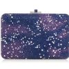 Handbags Judith Leiber | Slim Slide Galaxy Navy