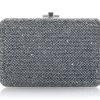 Handbags Judith Leiber | Classic Slim Slide Gray