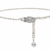 Accessories Judith Leiber | Pave Wildcat Head Chain Belt