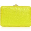 Handbags Judith Leiber | Classic Slim Slide Yellow