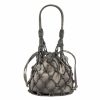 Handbags Judith Leiber | Sparkle Net Pouch Gray