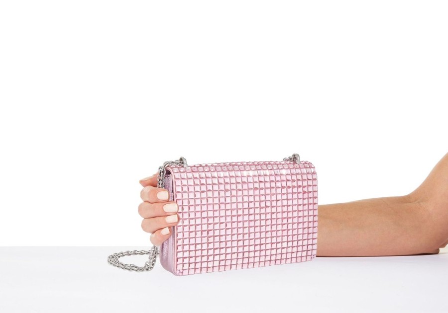 Handbags Judith Leiber | Cricket Squares Pink