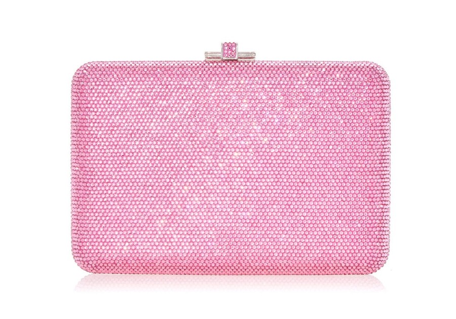 Handbags Judith Leiber | Classic Slim Slide Pink