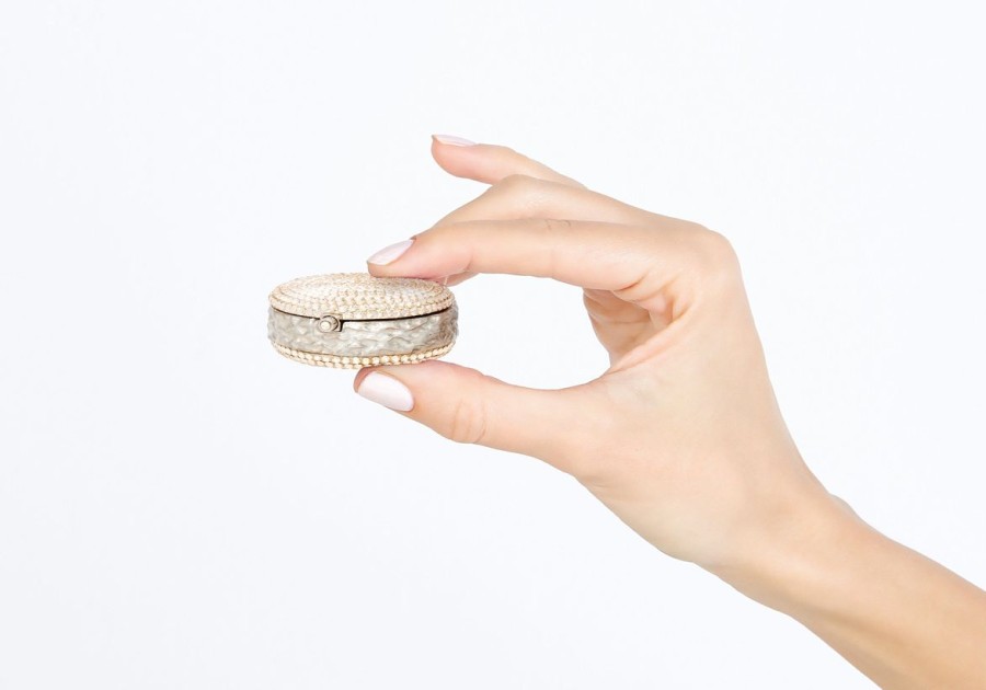 Accessories Judith Leiber | Macaron Pillbox Vanilla