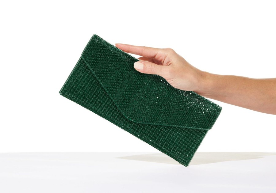 Handbags Judith Leiber | Classic Emerald Envelope