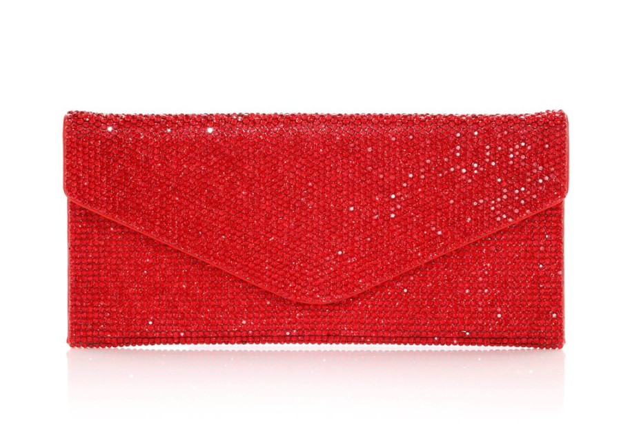 Handbags Judith Leiber | Classic Red Envelope