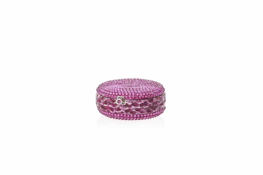 Accessories Judith Leiber | Macaron Pillbox Raspberry