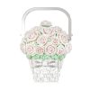 Handbags Judith Leiber | Basket Of Roses Blush Bouquet