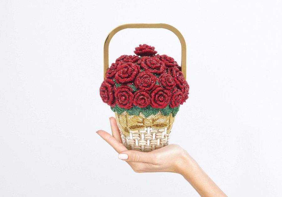 Handbags Judith Leiber | Basket Of Roses