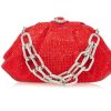 Handbags Judith Leiber | Gemma Crystal Red