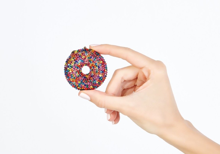 Accessories Judith Leiber | Donut Pillbox Sprinkles