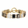 Accessories Judith Leiber | Baguette Ombre Toggle Bracelet