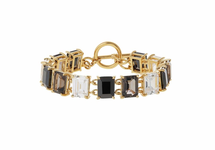 Accessories Judith Leiber | Baguette Ombre Toggle Bracelet