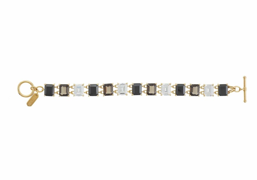 Accessories Judith Leiber | Baguette Ombre Toggle Bracelet