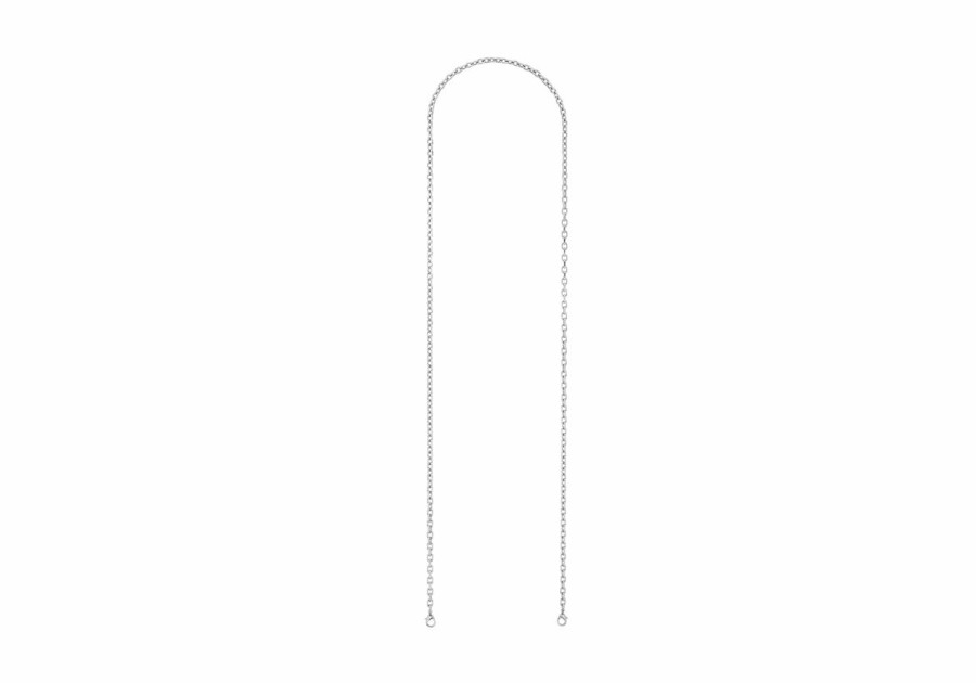 Accessories Judith Leiber | Standard Long Shoulder Chain Silver