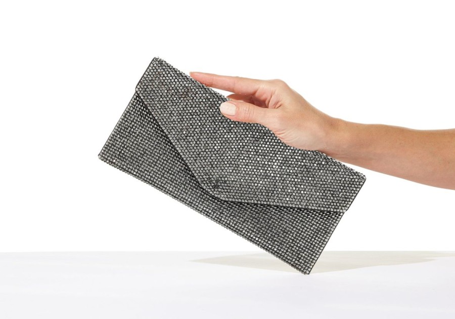 Handbags Judith Leiber | Classic Gray Envelope