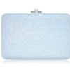 Handbags Judith Leiber | Classic Slim Slide Blue Opal