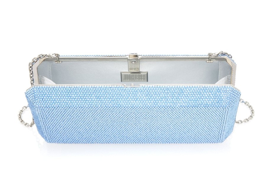 Handbags Judith Leiber | Classic Slim Rectangle Blue