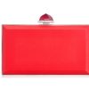 Handbags Judith Leiber | Skylar Satin Crimson