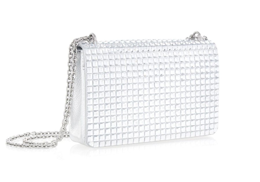 Handbags Judith Leiber | Cricket Squares Silver