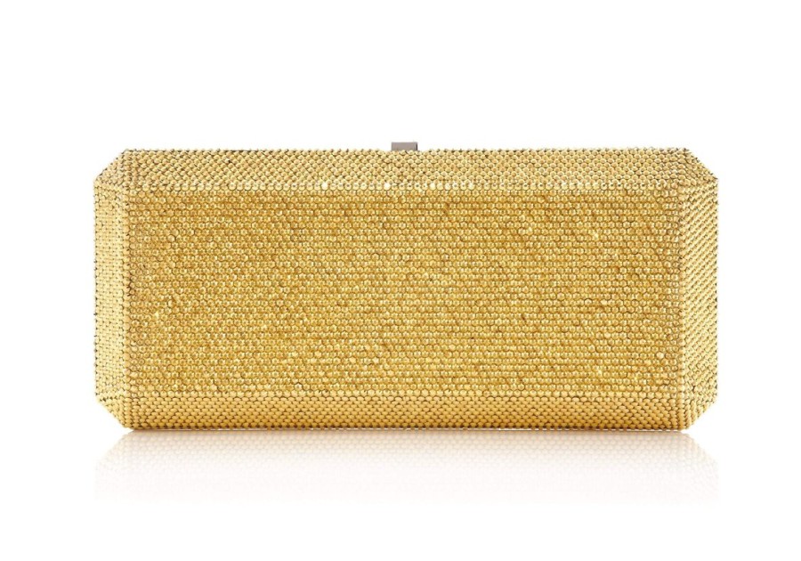 Handbags Judith Leiber | Classic Slim Rectangle Gold