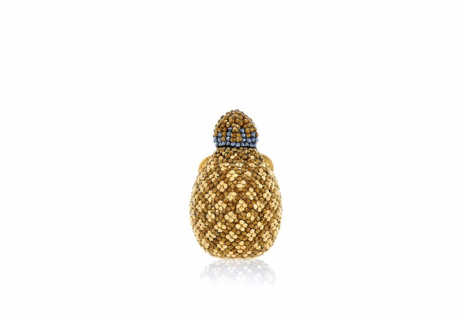 Accessories Judith Leiber | Pineapple Pillbox Golden