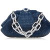 Handbags Judith Leiber | Gemma Crystal Navy