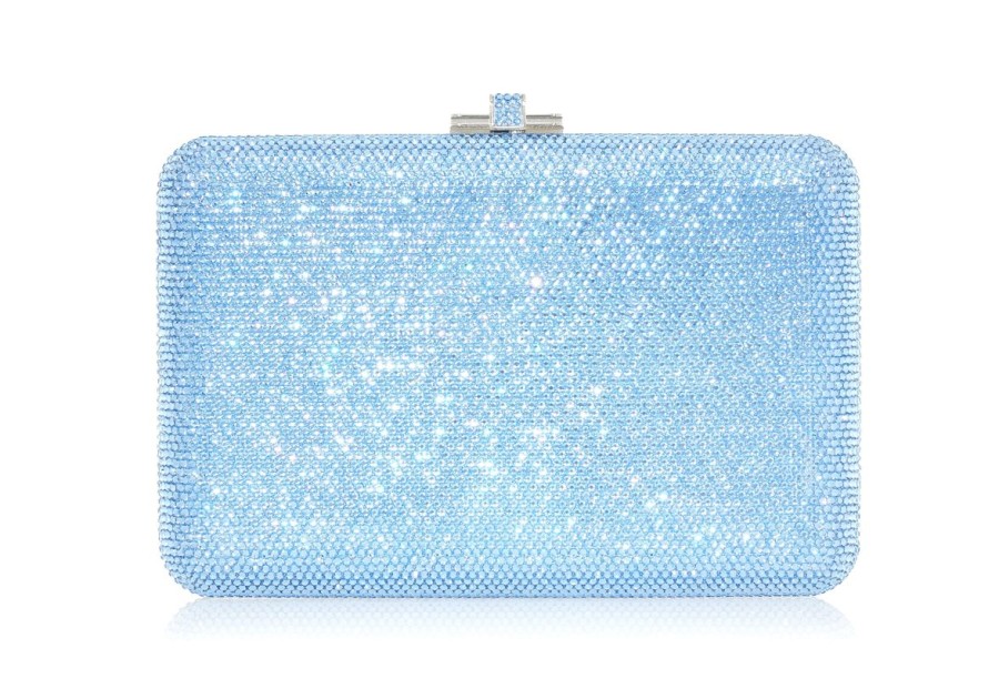 Handbags Judith Leiber | Classic Slim Slide Blue