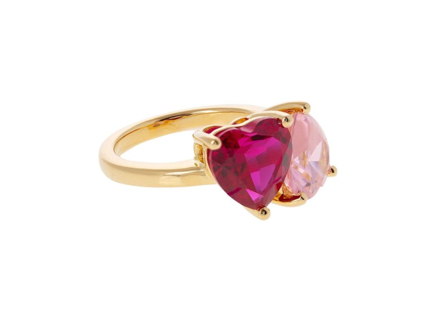 Accessories Judith Leiber | Toi Et Moi Ring Pink