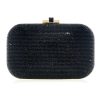 Handbags Judith Leiber | Classic Black Slide Lock