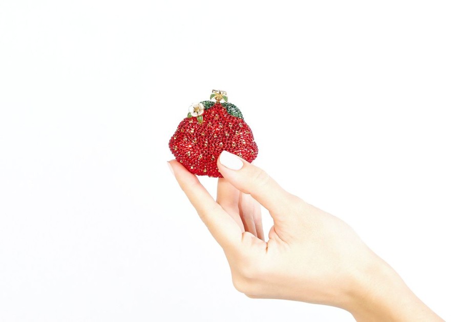 Accessories Judith Leiber | Strawberry Pillbox