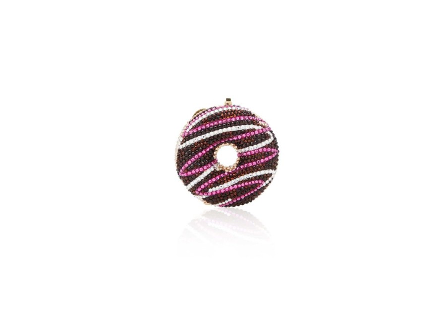 Accessories Judith Leiber | Donut Pillbox Chocolate