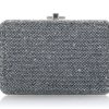 Handbags Judith Leiber | Classic Slim Slide Gray