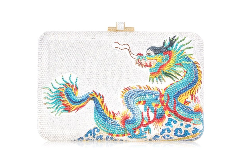 Handbags Judith Leiber | Slim Slide Dragon'S Fortune