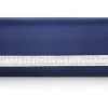 Handbags Judith Leiber | Perry Satin Clutch Navy