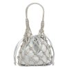 Handbags Judith Leiber | Sparkle Net Pouch Silver