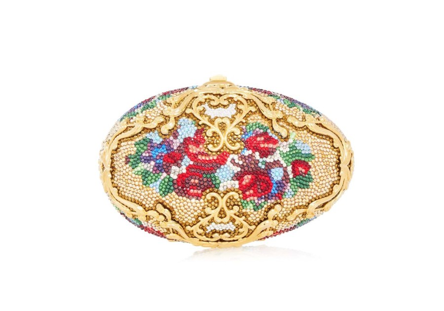 Handbags Judith Leiber | 60Th Anniversary Celebration Egg Filigree Savonnerie (Limited Edition 1970'S)