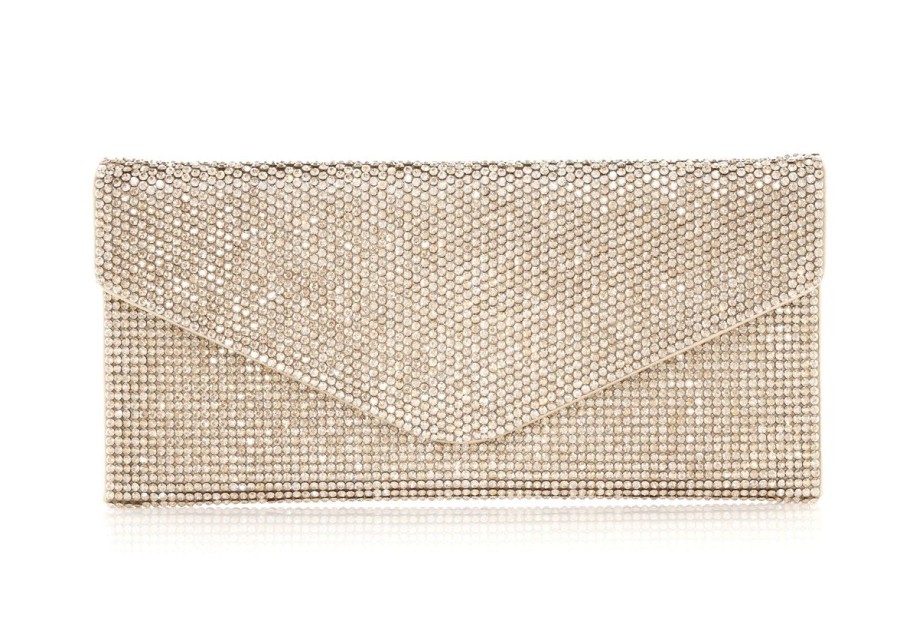 Handbags Judith Leiber | Classic Champagne Envelope