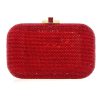 Handbags Judith Leiber | Classic Dark Red Slide Lock